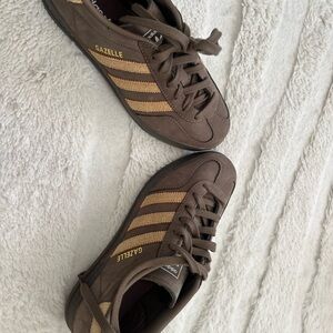 Adidas Gazelle unisex Brown/Tan Leather Sneakers